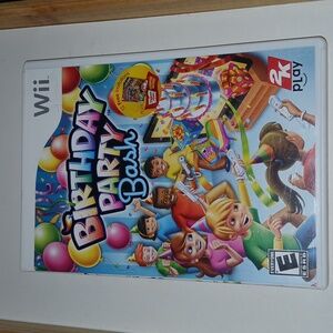 Wii Birthday Party Bash Video Game no Booklet included Preloved